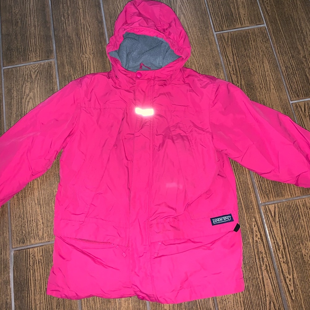 Lands’end Kids Winter Coat S - Picture 2 of 8